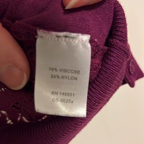 Octavia | lace back and shoulder cardigan | M | gently used condition - Picture 4 of 6